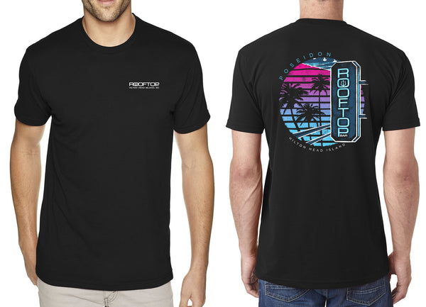 Men’s Rooftop Logo Short Sleeve- Black